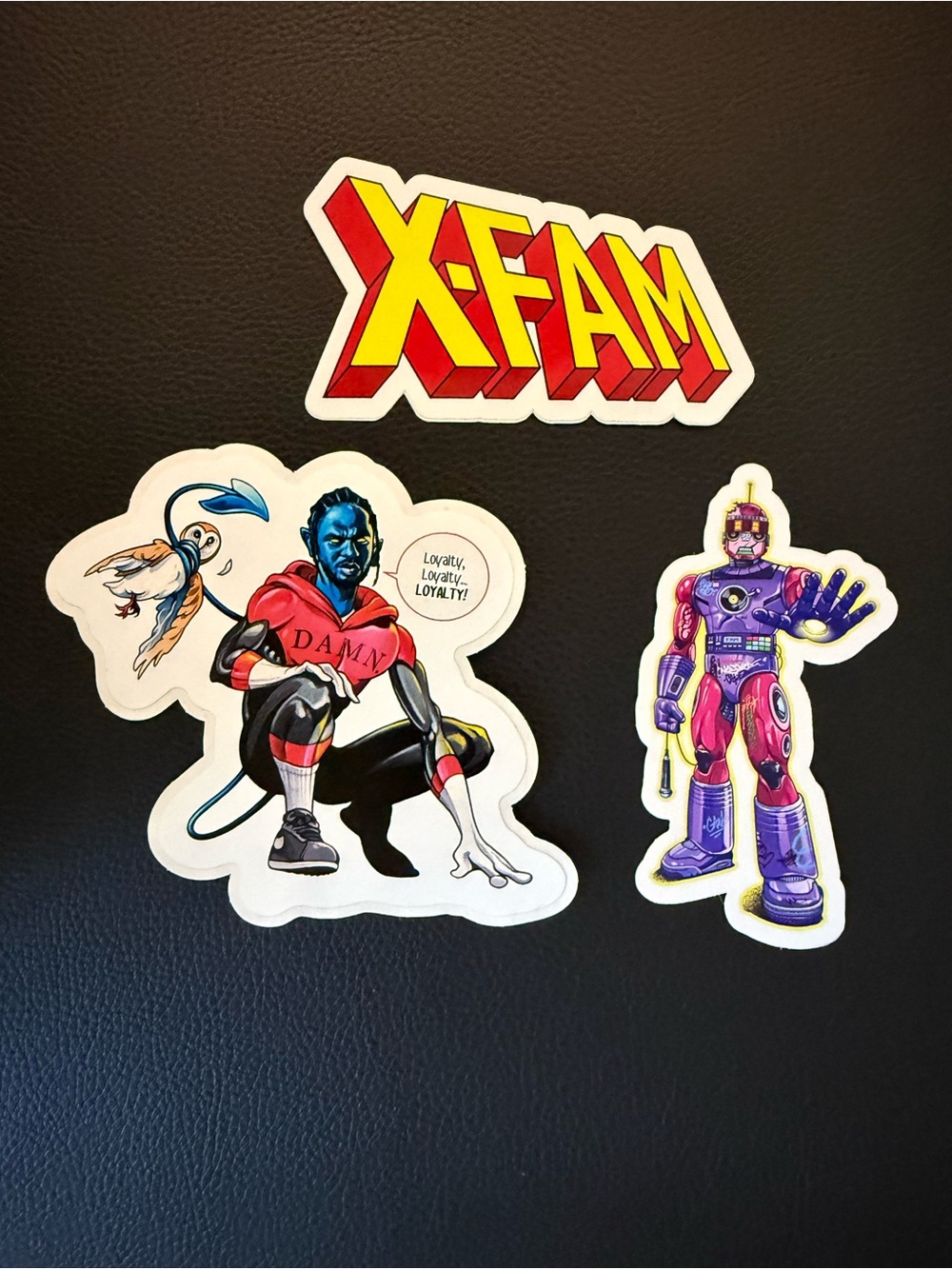 Famalam X-FAM Sticker Pack (3) Kendrick Lamar/Nightcrawler/Sentinel